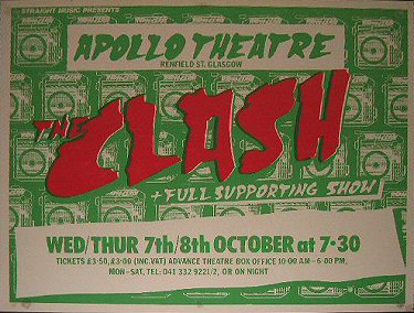 <SPAN class=pagecontent><FONT class=MenuHeadingBar>The Clash 7th/8th October 1981</FONT></SPAN>