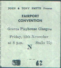 Fairport Convention - 12/11/1971