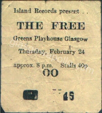 Free - John Martyn - Traffic - 24/02/1972