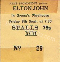 Elton John - Linda Lewis - 08/09/1972