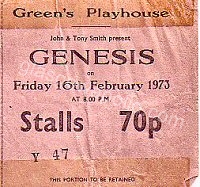 Genesis - String Driven Thing - 16/02/1973