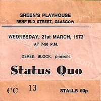 Status Quo - 21/03/1973