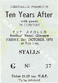 Alvin Lee & Ten Years After - 19/10/1973