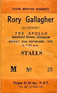 Rory Gallagher - Strider - 30/11/1973