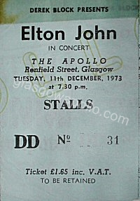 Elton John - 11/12/1973