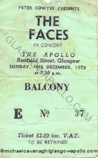 The Faces - 16/12/1973