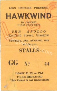 Hawkwind - 10/08/1975