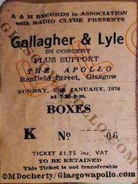 Gallagher & Lyle - 25/01/1976