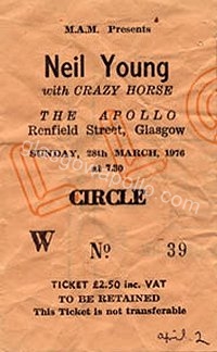 Neil Young with Crazy Horse - 02/04/1976