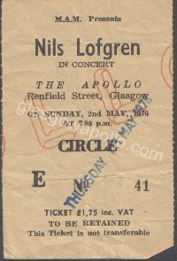 Nils Lofgren - 13/05/1976