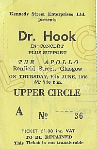 Dr. Hook - Unicorn - 10/06/1976