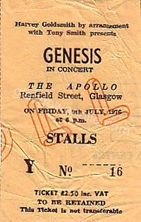 Genesis - 09/07/1976