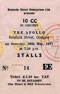 10CC - 28/05/1977