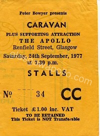 Caravan - Nova - 24/09/1977