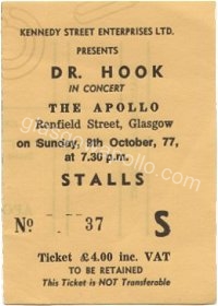 Dr. Hook - 09/10/1977