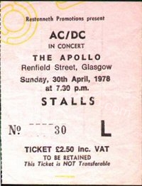 AC/DC - British Lions - 30/04/1978