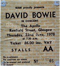 David Bowie - 22/06/1978