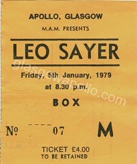 Leo Sayer - 05/01/1979
