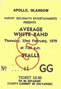 The Average White Band - Inner Circle - 22/02/1979