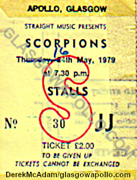 The Scorpions - Terra Nova - 16/05/1979