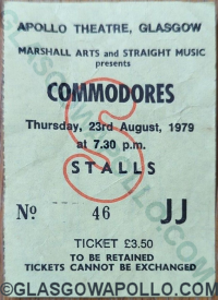 Commodores - 23/08/1979