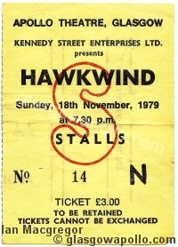 Hawkwind - Doll by Doll - 18/11/1979
