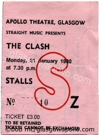 The Clash - First Priority - Mickey Dread - 21/01/1980
