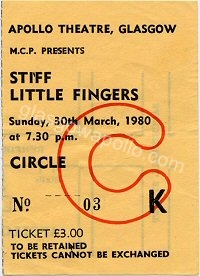 Stiff Little Fingers - Another Pretty Face - 30/03/1980