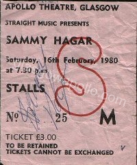 Sammy Hagar - Riot - 11/04/1980