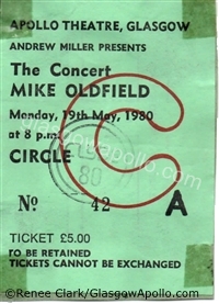 Mike Oldfield - 19/05/1980