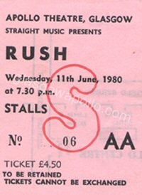 RUSH - 11/06/1980
