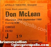 Don McLean - Prelude - 25/09/1980