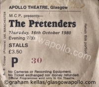 The Pretenders - Moondogs - 16/10/1980