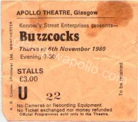 Buzzcocks - The Things - 06/11/1980
