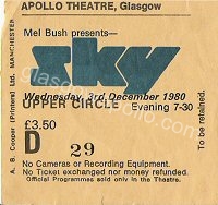 Sky - 03/12/1980