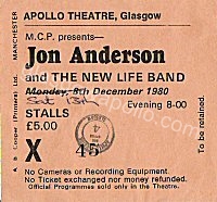 Jon Anderson - 13/12/1980