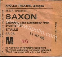 Saxon - Limelight - 14/12/1980