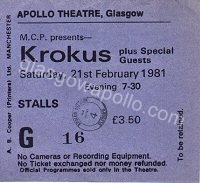 Krokus - More - 21/02/1981