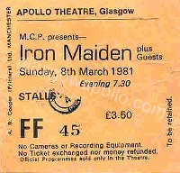 Iron Maiden - Trust - 08/03/1981