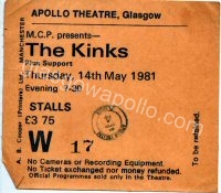 The Kinks - 14/05/1981