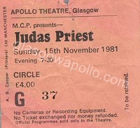 Judas Priest - Accept - 15/11/1981