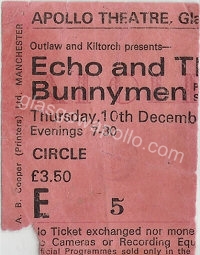 Echo and the Bunnymen - Wild Swans - 10/12/1981