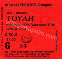 Toyah - Fad Gadget - 19/12/1981