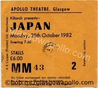 Japan - Sandii & the Sunsetz - 25/10/1982