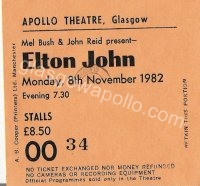 Elton John - 08/11/1982