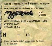 Whitesnake - Great White - 01/03/1984