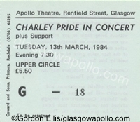 Charley Pride - Texas Vocal Co. - 13/03/1984