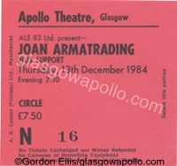 Joan Armatrading - 13/12/1984