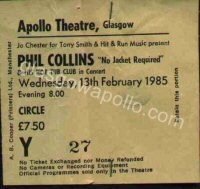 Phil Collins - 13/02/1985